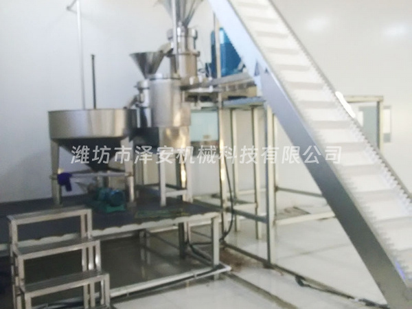 花生醬烘烤磨醬生產(chǎn)線(xiàn)
