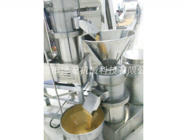 花生醬烘烤磨醬生產(chǎn)線(xiàn)