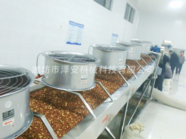花生醬烘烤磨醬生產(chǎn)線(xiàn)